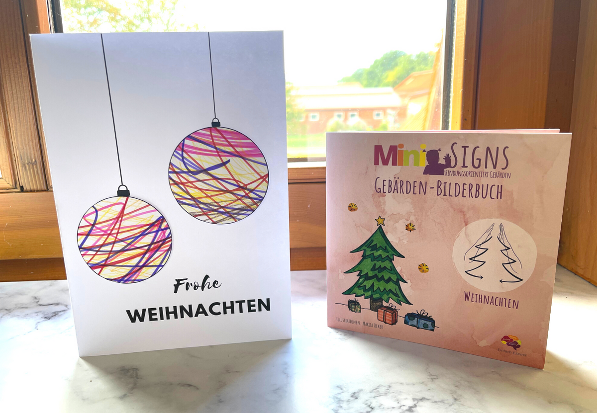 Weihnachtskarte Freebie Einfach Eltern® 1243