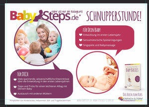 Werbeplakat Poster Schnupperstunde Din A4 BabySteps®