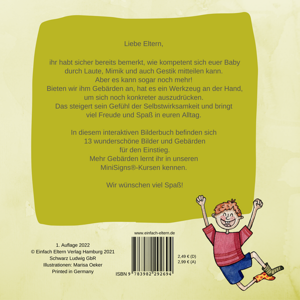 10er Pack Mini Buch Gefühle für BabySteps® Kursleiter