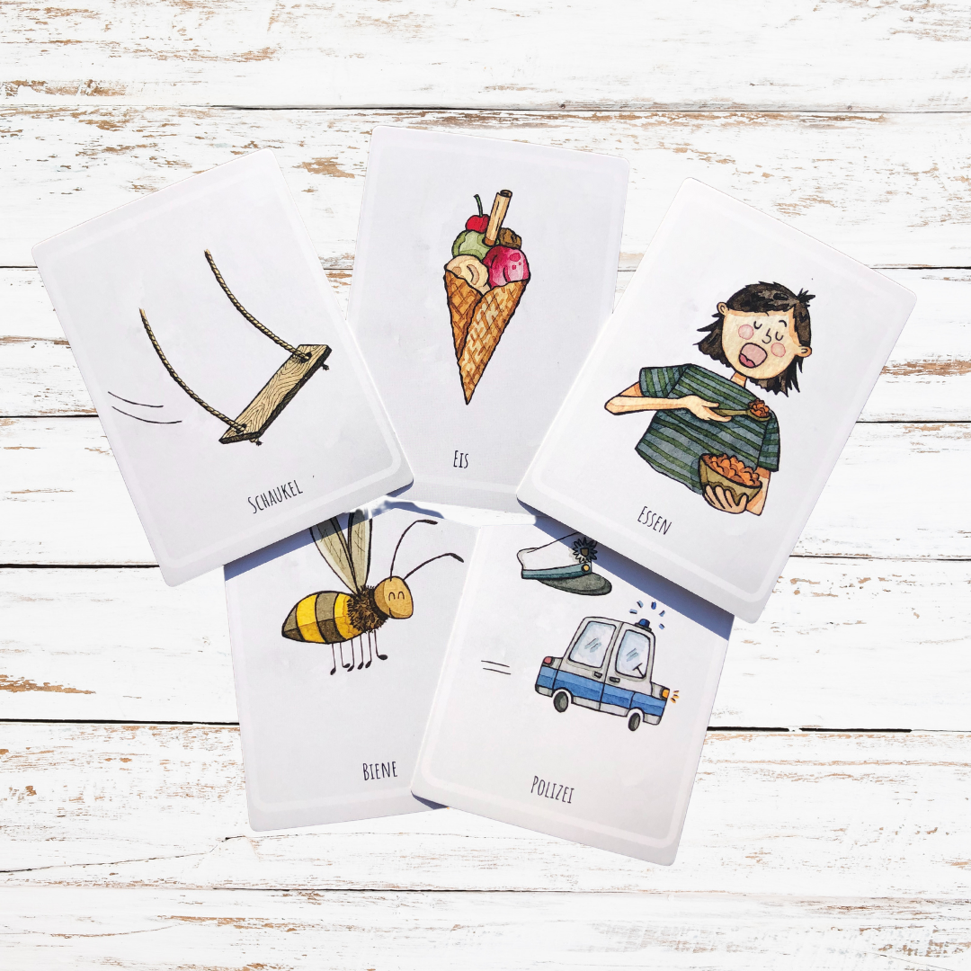 Gebärdenkarten Set A5 BabySteps®