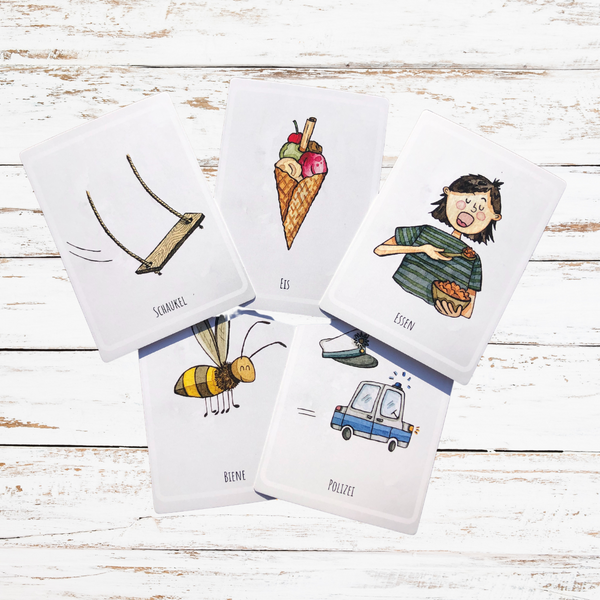 Gebärdenkarten Set A5 BabySteps®