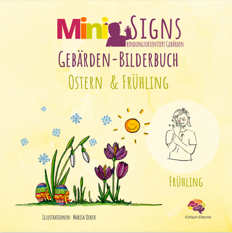 Mini Buch Frühling / Ostern MiniSigns® (Buchhandel)