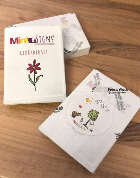 Gebärdenkarten Set A5 BabySteps®