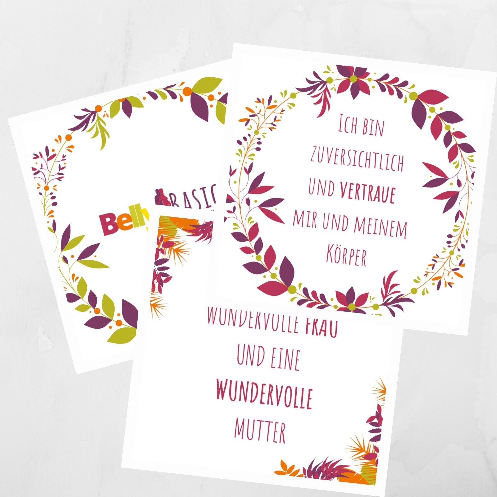 BellyBasics® Affirmationskarten Kursleiter