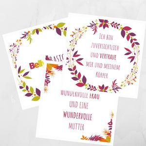BellyBasics® Affirmationskarten Kursleiter